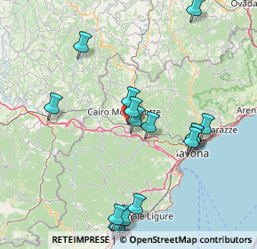 Mappa Via dell' Indipendenza, 17014 Cairo Montenotte SV, Italia (19.01412)