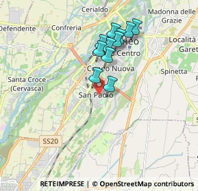 Mappa San Paolo, 12100 Cuneo CN, Italia (1.53182)