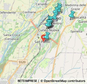 Mappa San Paolo, 12100 Cuneo CN, Italia (1.80417)
