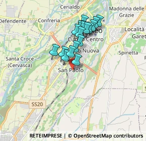 Mappa San Paolo, 12100 Cuneo CN, Italia (1.47944)