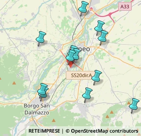 Mappa San Paolo, 12100 Cuneo CN, Italia (3.89917)