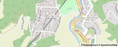 Mappa Pianoro
