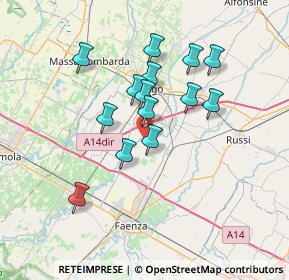 Mappa Via Agrippina, 48032 San Severo RA, Italia (6.04214)