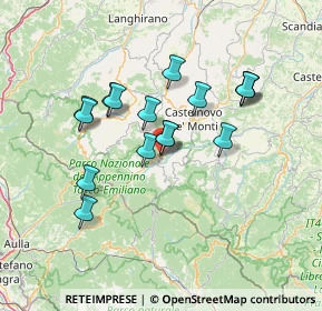 Mappa 42032 Busana RE, Italia (12.32563)