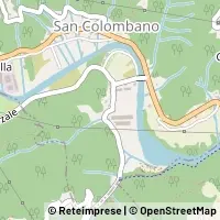 Map San Colombano Certenoli