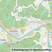 Hartă San Colombano Certenoli
