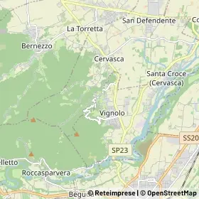 Mappa Vignolo