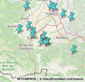 Mappa Via del Pascale, 12081 Beinette CN, Italia (14.79857)