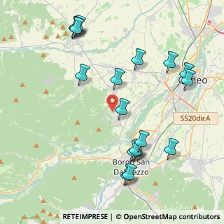 Mappa Via Sandro Pertini, 12010 Vignolo CN, Italia (4.79722)