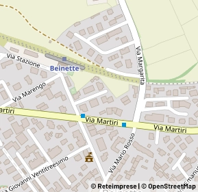 Mappa 12081 Beinette CN, Italia (0.12)