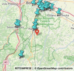 Mappa Via di Jano, 40065 Pianoro BO, Italia (10.03)