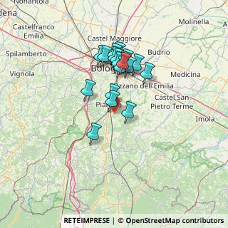 Mappa Via di Jano, 40065 Pianoro BO, Italia (11.355)