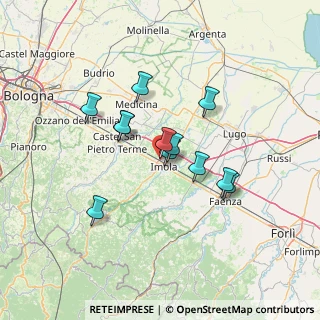 Mappa Via Francesco Zanardi, 40026 Imola BO, Italia (10.88417)
