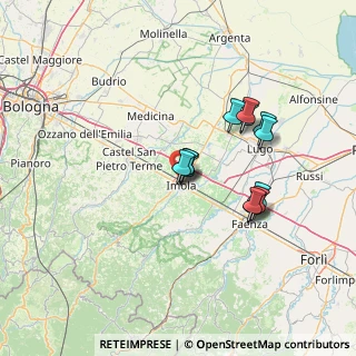 Mappa Via della Cooperazione, 40026 Imola BO, Italia (11.51692)