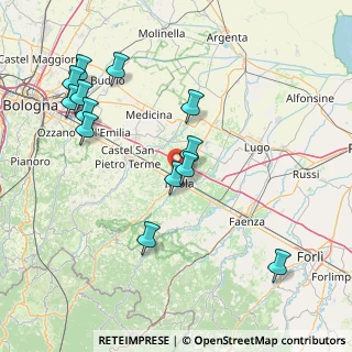 Mappa Via della Cooperazione, 40026 Imola BO, Italia (17.53)