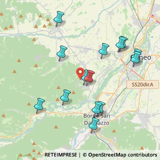 Mappa SP 304, 12010 Vignolo CN, Italia (4.36429)