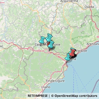 Mappa 17014 Carcare SV, Italia (12.14375)