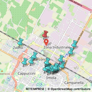 Mappa Via Paolo Borsellino, 40026 Imola BO, Italia (1.2155)