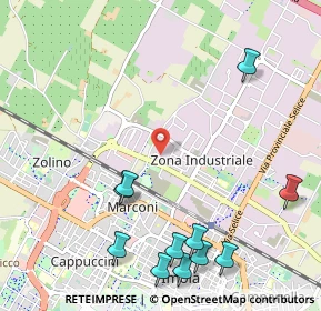 Mappa Via Paolo Borsellino, 40026 Imola BO, Italia (1.39182)