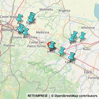 Mappa Via Ca' di Guzzo, 40026 Imola BO, Italia (17.26588)