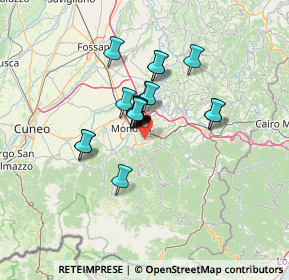 Mappa Via del Ghetto, 12080 Vicoforte CN, Italia (9.31895)