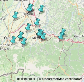 Mappa Via del Ghetto, 12080 Vicoforte CN, Italia (14.76353)