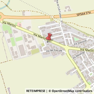 Mappa Via Martiri, 71, 12081 Peveragno, Cuneo (Piemonte)
