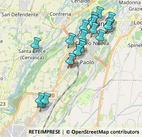 Mappa Via Monserrato, 12100 Cuneo CN, Italia (2.0305)