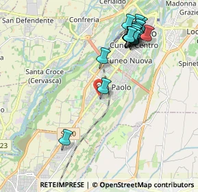 Mappa Via Monserrato, 12100 Cuneo CN, Italia (2.2355)