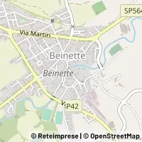 Mapa Beinette
