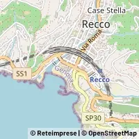 Hartă Recco