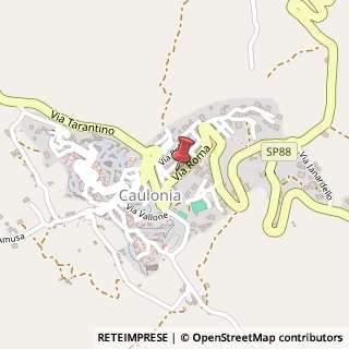 Mappa Via roma, 89100 Caulonia, Reggio di Calabria (Calabria)