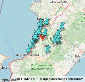 Mappa Strada Provinciale 1 di Gioia Tauro e Locri Loc. Cannavà km 7900, 89016 Rizziconi RC, Italia (9.798)