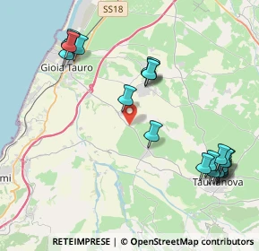 Mappa Strada Provinciale 1 di Gioia Tauro e Locri Loc. Cannavà km 7900, 89016 Rizziconi RC, Italia (5.427)