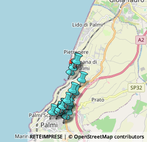 Mappa Contrada Tonnara, 89015 Palmi RC, Italia (2.0915)