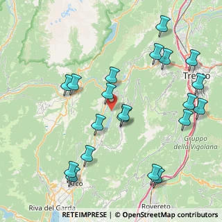 Mappa Via Cavedine, 38074 Pietramurata TN, Italia (9.3465)
