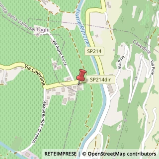 Mappa Via Cavedine, 7, 38073 Cavedine, Trento (Trentino-Alto Adige)