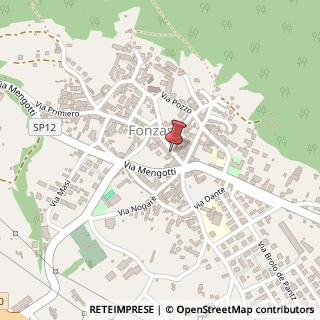 Mappa Piazza I Novembre, 2, 32030 Fonzaso BL, Italia, 32030 Fonzaso, Belluno (Veneto)