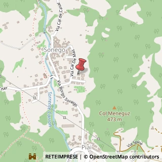 Mappa via dell'Emigrante, 9, 31010 Fregona, Treviso (Veneto)
