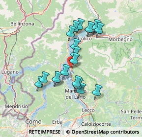 Mappa 23828 Perledo LC, Italia (11.97579)