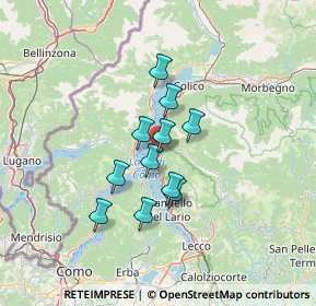 Mappa 23828 Perledo LC, Italia (9.53273)