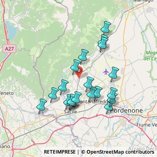 Mappa Via delle Industrie, 33070 Polcenigo PN, Italia (7)