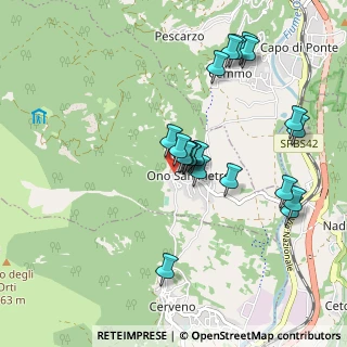 Mappa Via S. Valentino, 25043 Breno BS, Italia (0.8895)