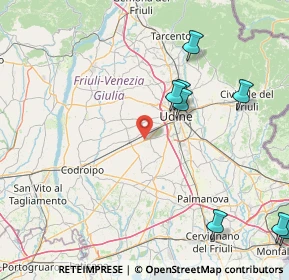 Mappa Via Pietro Zorutti, 33030 Campoformido UD, Italia (26.7475)