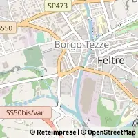Mapa Feltre