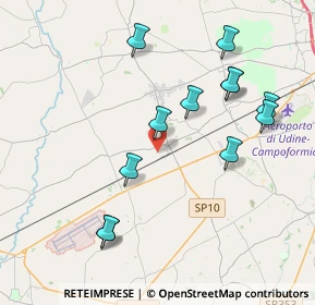 Mappa SP99, 33031 Basiliano UD, Italia (4.02083)