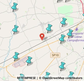 Mappa SP99, 33031 Basiliano UD, Italia (6.919)