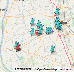 Mappa SP99, 33031 Basiliano UD, Italia (7.02176)