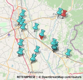 Mappa Via Elio Morpurgo, 33042 Buttrio UD, Italia (7.989)
