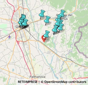 Mappa Via Elio Morpurgo, 33042 Buttrio UD, Italia (7.798)